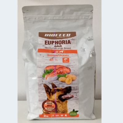 BIOFEED Euphoria Adult medium&large breed łosoś z ziemniakami