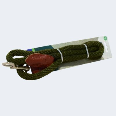 Smycz dla psa  1,15m zielona